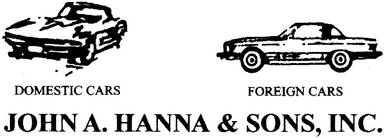 John A. Hanna & Sons Inc.